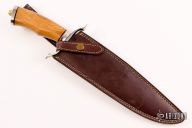 Feather Damascus Bowie