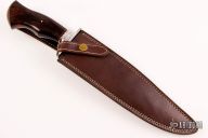 Feather Damascus Bowie