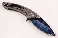 Blued Reptilian Damascus Whale Shark (#005)