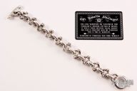 Twin Skull Bracelet - .925 Sterling Silver