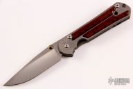 Small Sebenza- Snakewood Inlay 