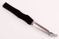 Halo V - Mirror Tanto Blued Damascus Faceplate