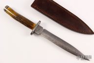 Damascus and Stag Dagger