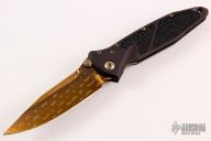 Socom Elite - Bronzed Razorwire Damascus and Stingray Inlays