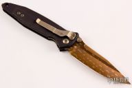 Socom Elite - Bronzed Razorwire Damascus and Stingray Inlays