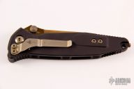 Socom Elite - Bronzed Razorwire Damascus and Stingray Inlays