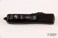 233-16CFTI UTX-85 T/E Carbon Fiber Damascus Standard Blue Titanium Hardware