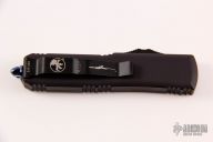 231-16CFTI UTX-85 S/E Carbon Fiber Damascus Standard Blue Titanium Hardware