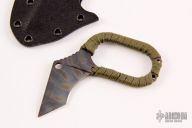 Hide Away Knife - Mick Strider Grind - Titanium