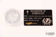 Assassin Medallion .9999 Pure Silver