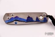 Large Sebenza "Night Sky" W/ Mother of Pearl