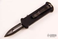T64 Tantilla OTF - Black Handle / Two Tone Blade