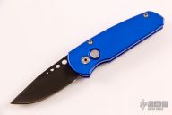 R209 Runt 2 Blue Handle Black Blade