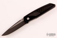 804 Harkins D/A - Black/Carbon Fiber Handle / 2 Tone Blade