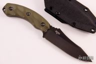 Jackal - Black PVD w/ Green G-10  