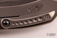 Raindrop Damascus and Titanium ANAX #030