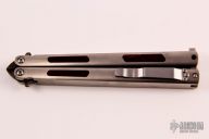 Damascus and Ironwood Balisong #24