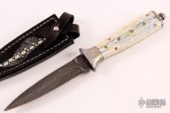 Mosaic Damascus Dagger