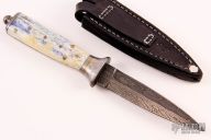 Mosaic Damascus Dagger