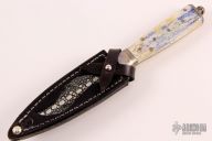 Mosaic Damascus Dagger