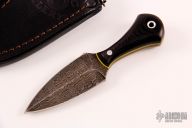 Damascus Neck Knife