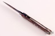 Mosaic Damascus Linerlock Dagger