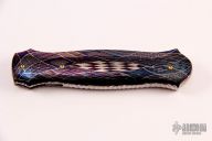 Mosaic Damascus Linerlock Dagger