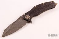 Matrix - Damascus and Carbon Fiber