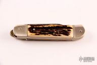 Damascus and Stag Leverlock