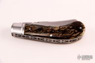 Saddle Horn Trapper - Mammoth Ivory