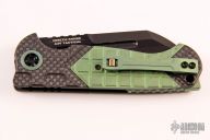 Butcher Auto - Carbon Fiber Green Antiqued Titanium 1of1