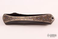 Manticore-X - Hand Ground D/E DLC Flamed Titanium and CF