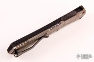 Manticore-X - T/E DLC Flamed Ti Cover w/ CF button