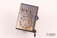 Custom Lighter w/ Skull and 45ACP