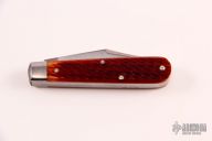 #151212 STL - Rust Red Jigged Bone
