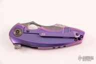 605DS Damasteel Framelock Flipper