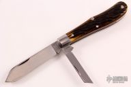 #922213 STL - Antique Green Jigged Bone