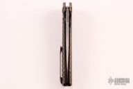 604DS Damasteel Framelock Flipper