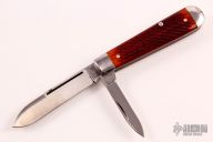 #151213 STL - Rust Red Jigged Bone