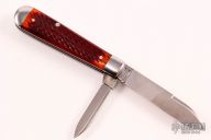 #151213 STL - Rust Red Jigged Bone