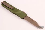 146-13OD Combat Troodon Bowie OD Green Bronze Standard  