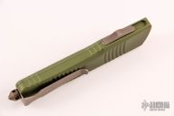 146-13OD Combat Troodon Bowie OD Green Bronze Standard  