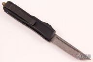 233-16CFCU UTX-85 T/E Carbon Fiber Damascus Standard Ringed Copper Hardware