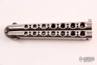 Damascus Weehawk Balisong - Jody Samson Signed