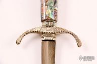 Mosaic Paua Shell Medieval Dagger