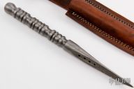  Damascus Triangle Dagger