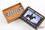 Miniature Balisong - Damasteel