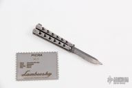 Miniature Balisong - Damasteel