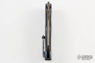 ANAX Tanto - Mirror Polished Blue/Bronze Frame