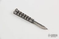 Miniature Balisong - Damasteel